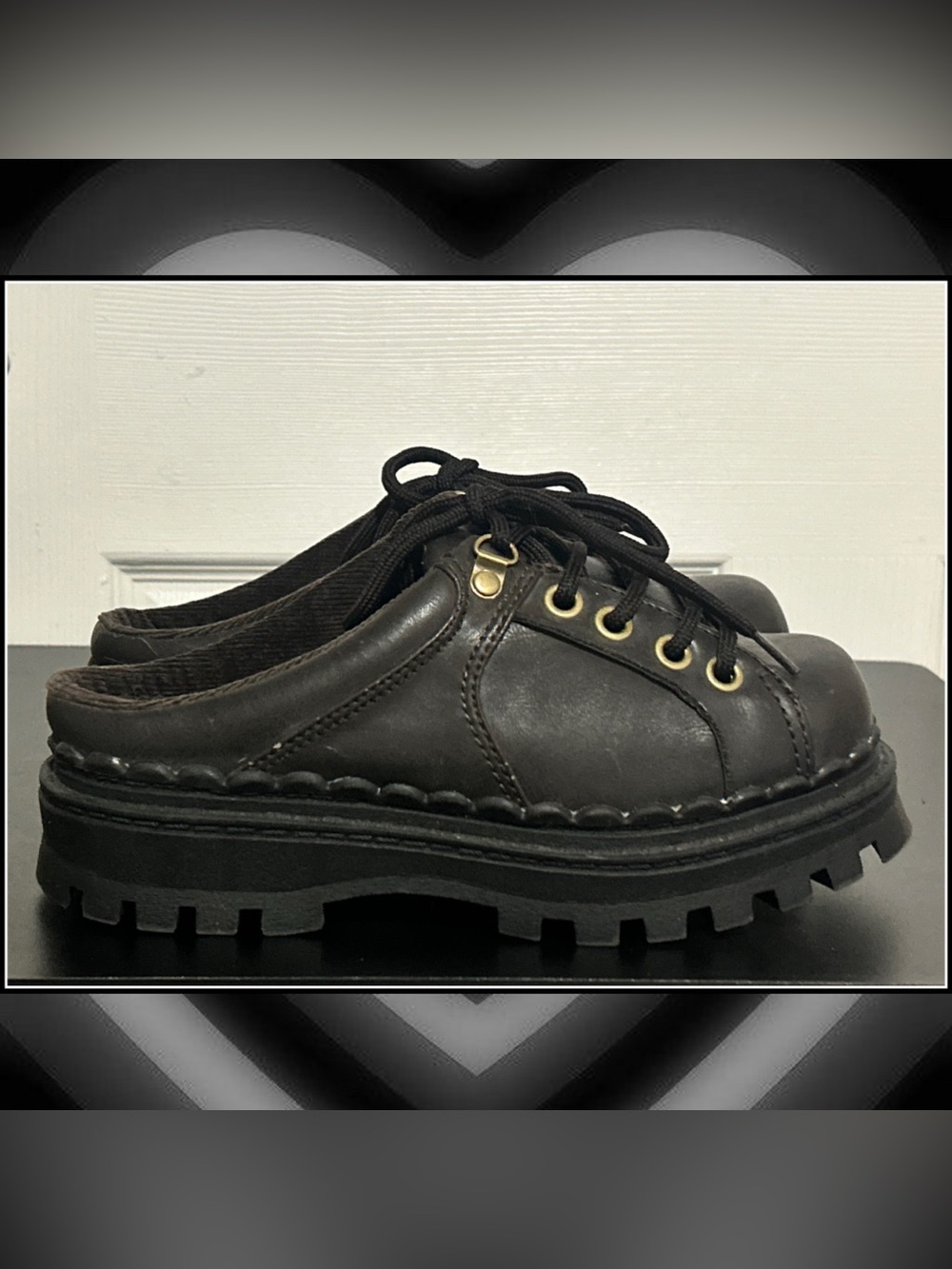 Vintage 90s Chunky Platform Oxfords